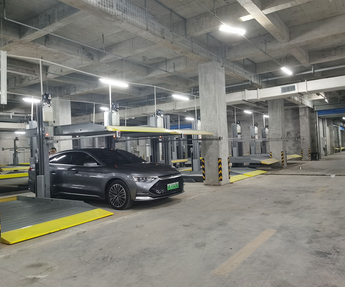 金牛兩柱機械停車庫回購