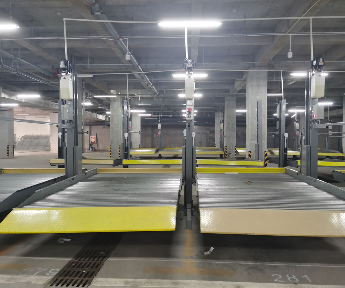 地下室簡易類機(jī)械式立體車庫過驗收