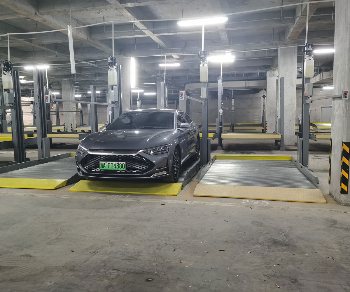 小金2柱立體停車設(shè)備短租