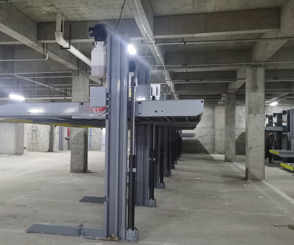 2層升降式機械式立體車庫出租