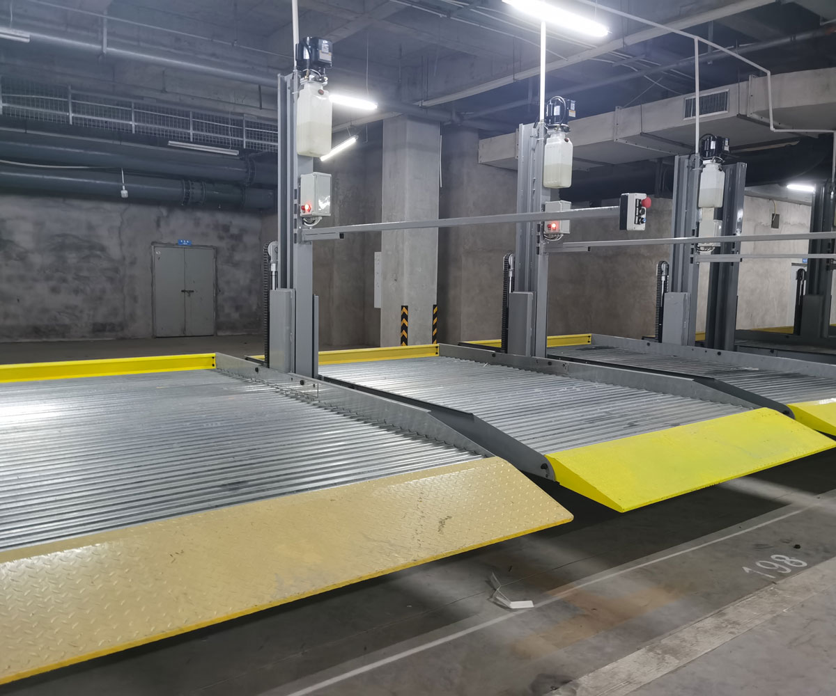 東區(qū)雙柱簡易式立體車庫停車設(shè)備出租