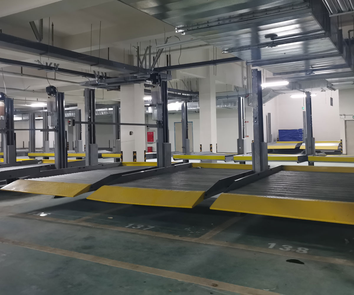 PSH升降平移機(jī)械式停車庫(kù)改造