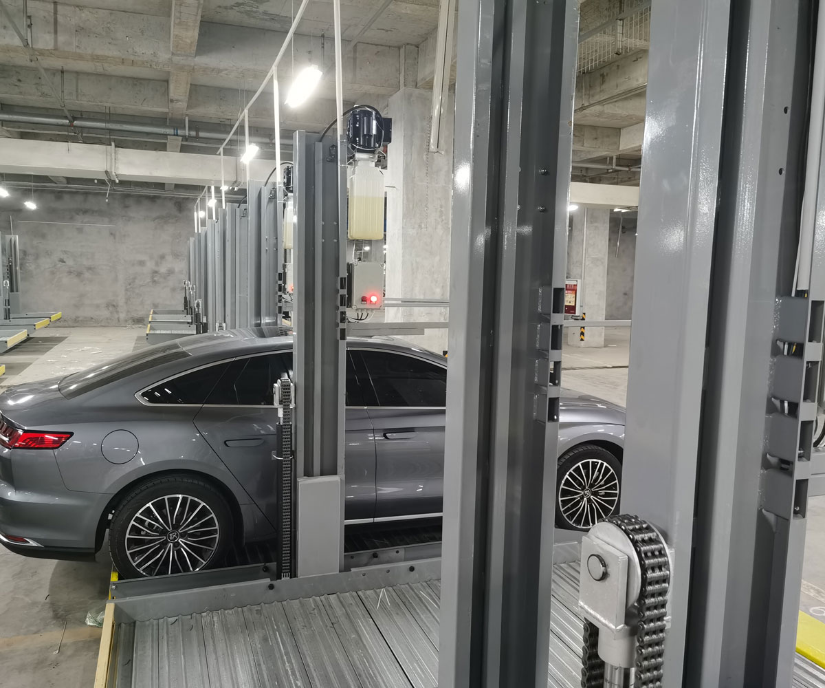 兩層升降橫移式機(jī)械停車(chē)位租用