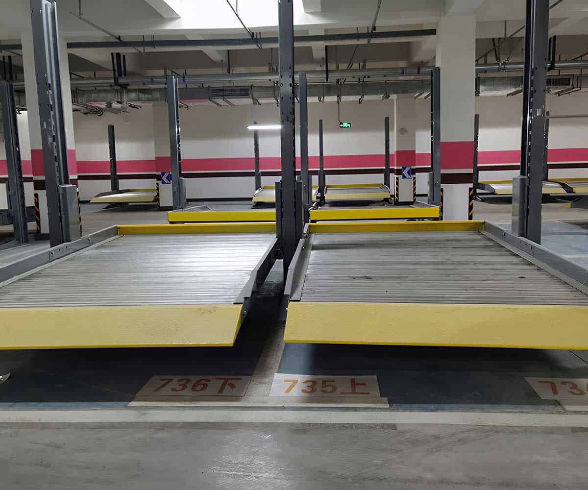 四柱立體車庫施工與安裝流程