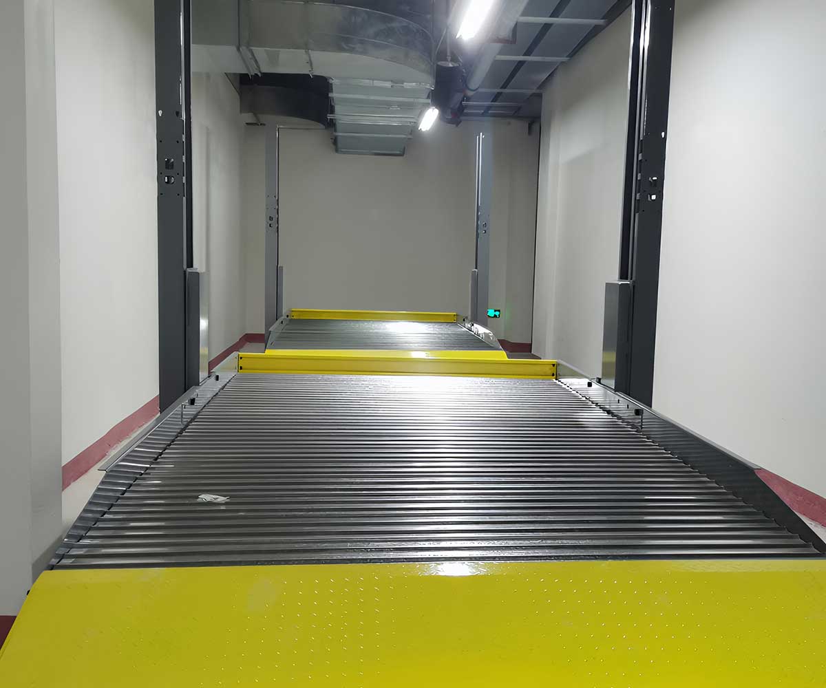 4柱機械停車庫的運行成本分析
