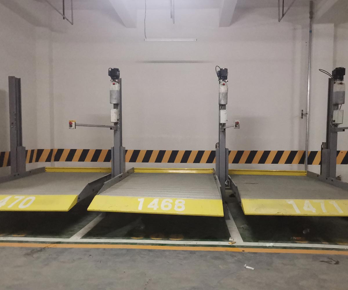 小金兩柱立體停車庫